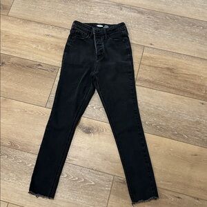 Old Navy Black High-Rise Jeans Rockstar super skinny